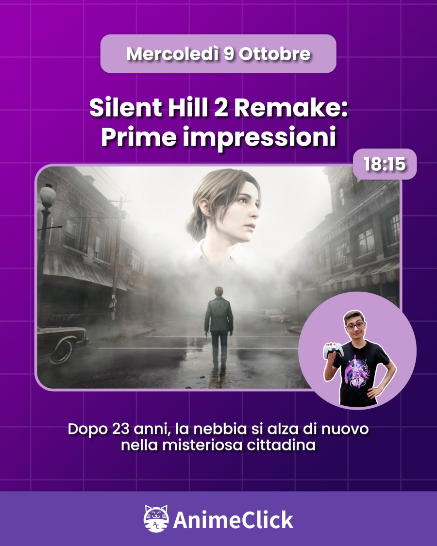 AnimeClick su Twitch: programma dal 7 al 13 ottobre AnimeClick su Twitch: programma dal 7 al 13 ottobre